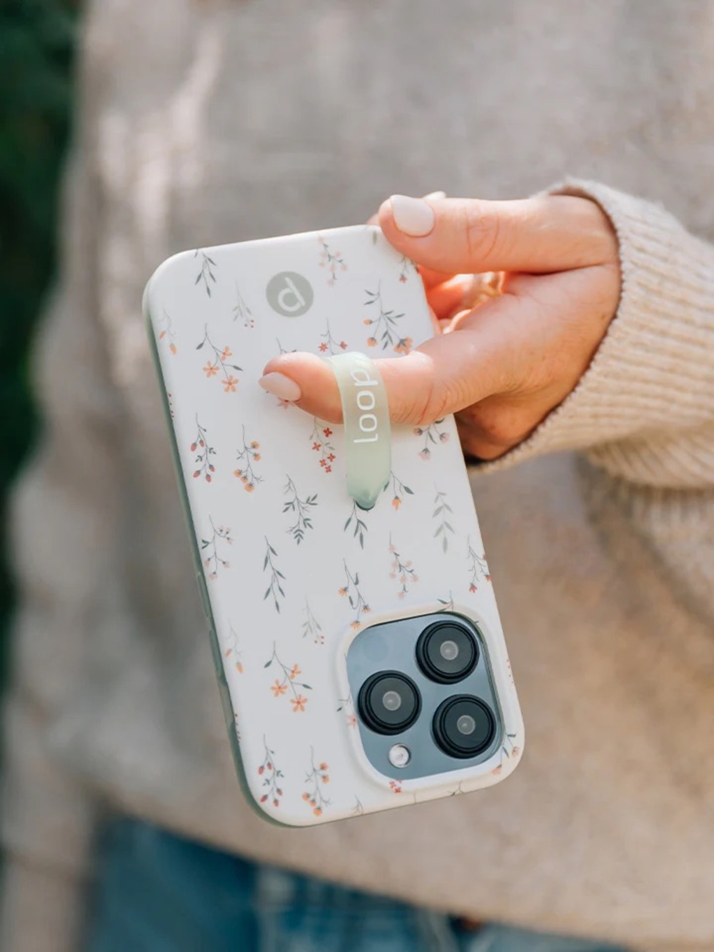 Loopy Cases Whispering Wildflowers Case for iPhone 12 / 13 Pro Max 6.7 in Floral